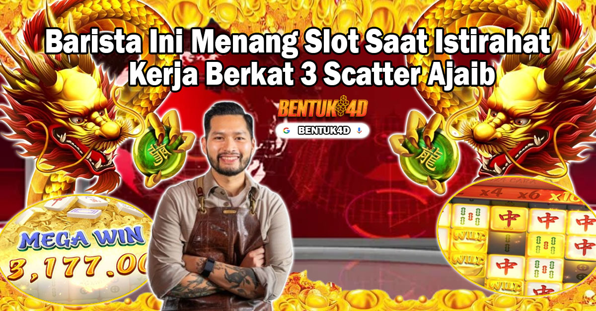 Barista Ini Menang Slot Saat Istirahat Kerja Berkat 3 Scatter Ajaib 